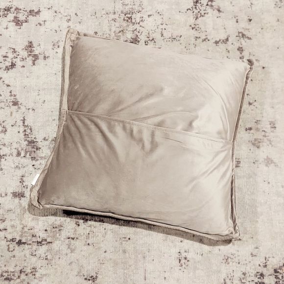 I sleep with dogs pillow gray new with tags - Picture 2 of 3